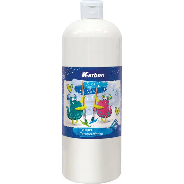 231865-EC Tempera 1000ml boca KARBON bijela P12