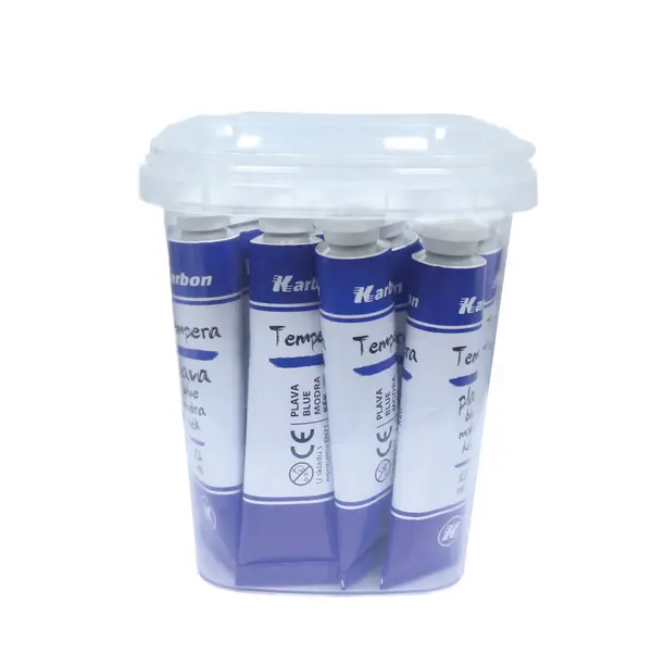 232147-EC Tempera 12 ml KARBON 15/1 u plastičnoj kantici tamno plava P15/360