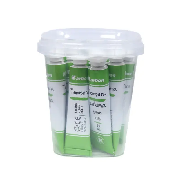 232149-EC Tempera 12 ml KARBON 15/1 u plastičnoj kantici tamno zelena P 15/360