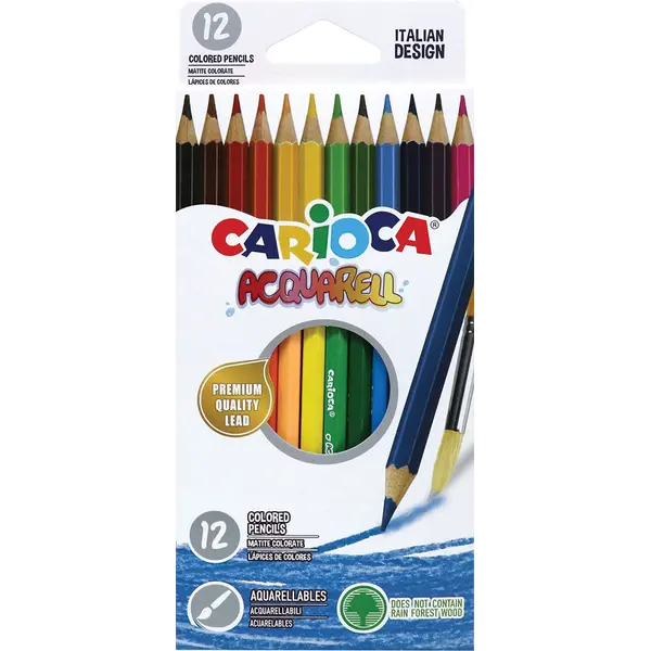 232456-EC Boje drvene 12/1 duge CARIOCA ACQUARELL42857 bls P12/72