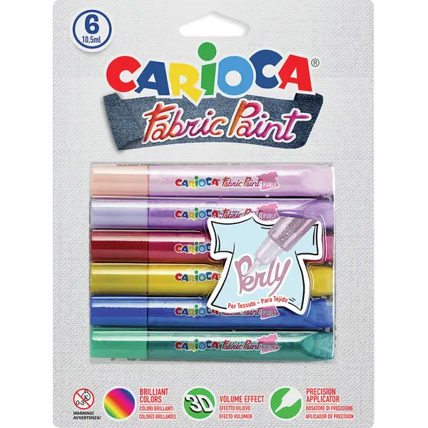 232458-EC Marker za tekstil 6/1 CARIOCA Perly 42139 P24