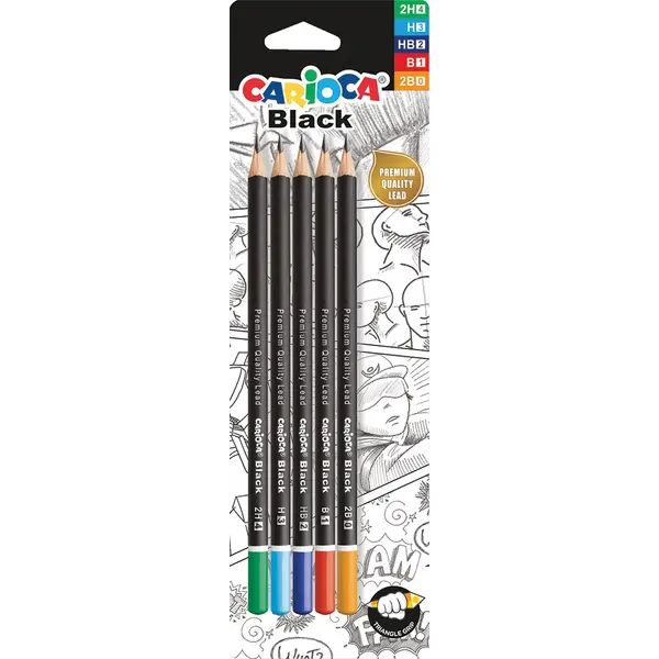 232462-EC Ol.graf. 2H,H,HB,B,2B CARIOCA BLACK 42932 bls P12/72