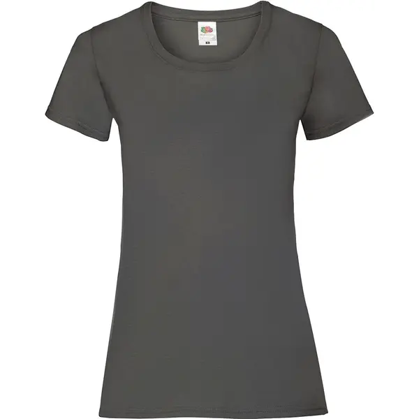 232555-EC Majica FOL T-shirt KR Lady-fit Valeuw. new 165g grafitno siva 2XL P72
