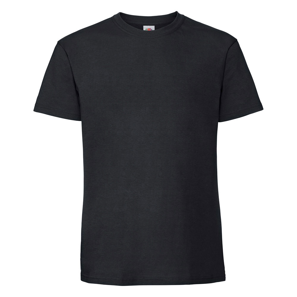 232709-EC Majica FOL T-shirt KR Ringspun Iconic Premium 195g crna L  P72