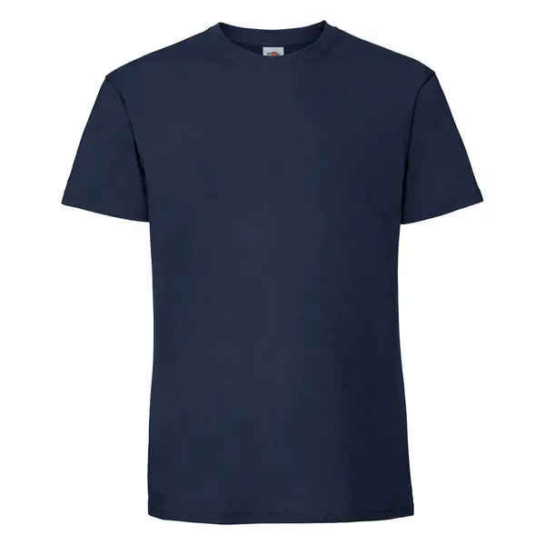 232734-EC Majica FOL T-shirt KR Ringspun Iconic Premium 195g t.plava S  P72
