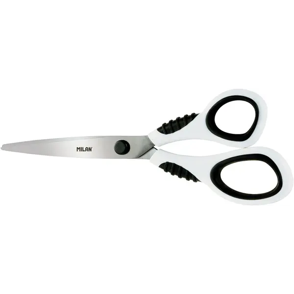 233165-EC Škare MILAN uredske 20,5cm crno/bijele bls P12/144