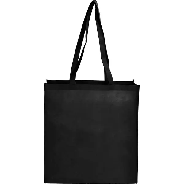233551-EC Torba shopping pamučna 130g Lang EC 100 duga ručka crna, 38x42cm P10/200