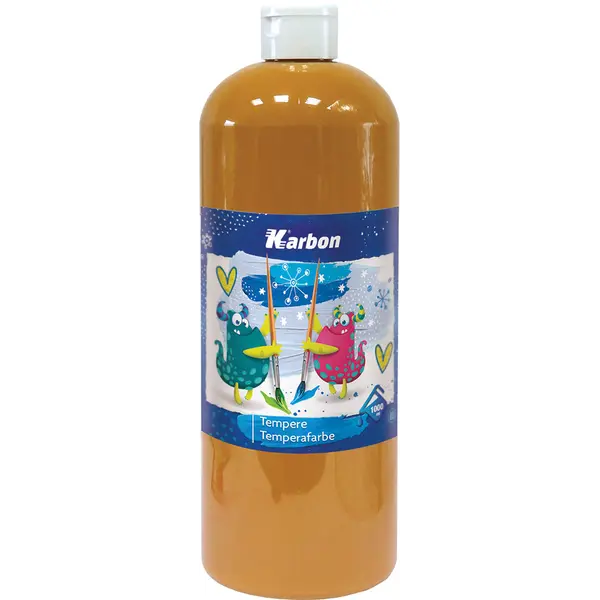 233906-EC Tempera 1000ml boca KARBON oker P12