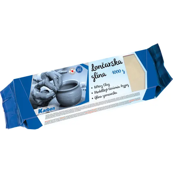 234075-EC Glina lončarska 1/1 KARBON  1 kg P18