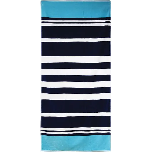234782-EC Ručnik Beach Stripes 75x170cm 420gsm žakard prugasti
