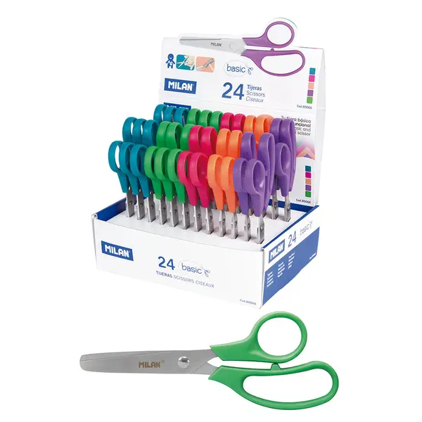 234788-EC Škare MILAN školske Basic sort 13,3 cm, displej P24/288