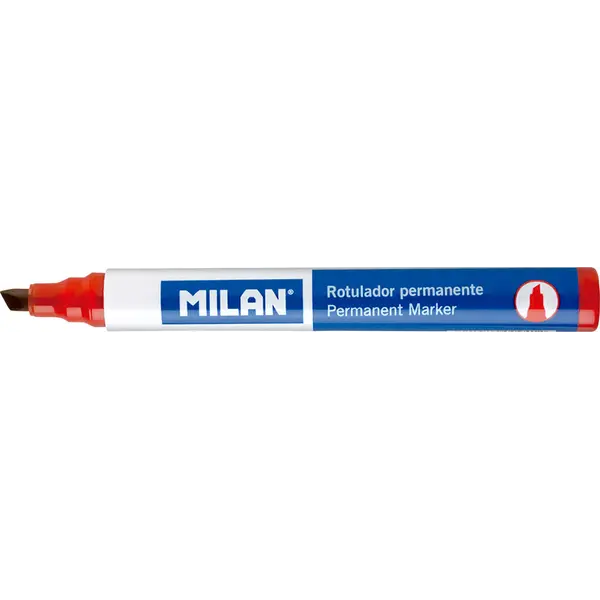 234798-EC Marker perm. MILAN 4mm kosi vrh crveni P12/432