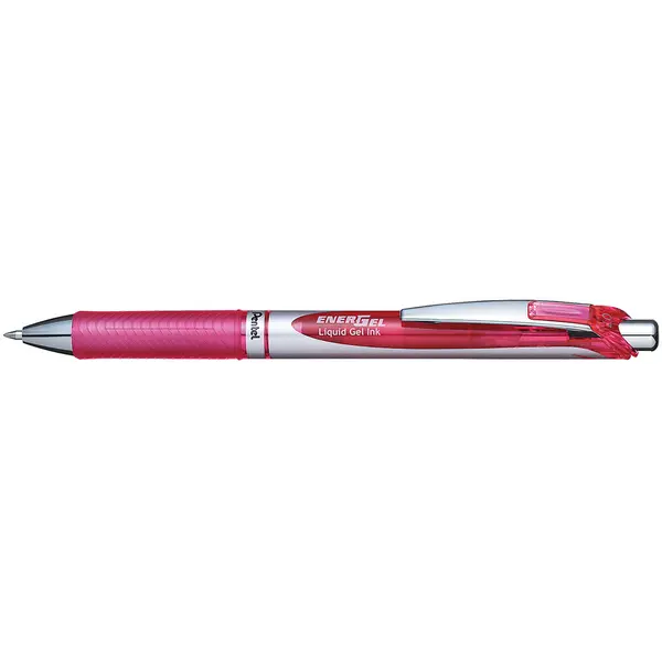 234874-EC Gel pen 0,7 PENTEL EnerGel BL-77-P roza P12/576