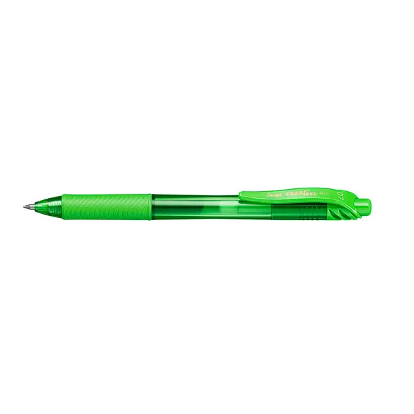 234928-EC Gel pen 0,7 PENTEL EnerGel BL-107-K sv.zeleni P12/576