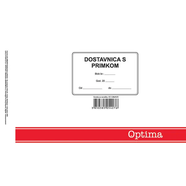 235062-EC Dostavnica s primkom A5 EC I-29b/NCR OPTIMA