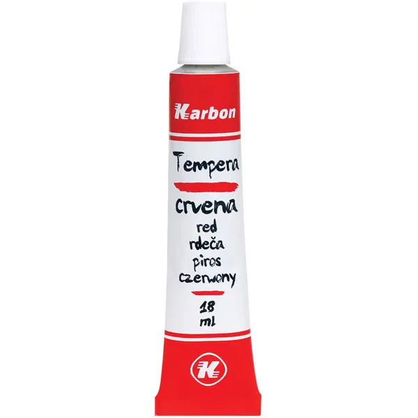 235245-EC Tempera 10/1 18ml KARBON CRVENA alu tuba kartonska kutija P10/280