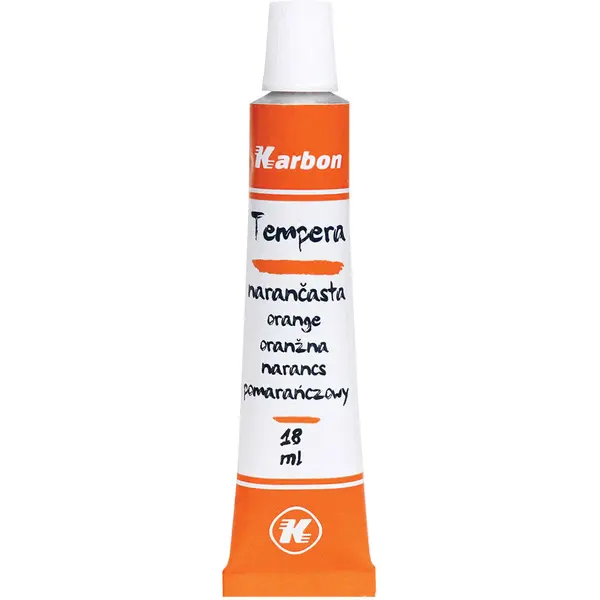235249-EC Tempera 10/1 18ml KARBON NARANČASTA alu tuba kartonska kutija P10/280