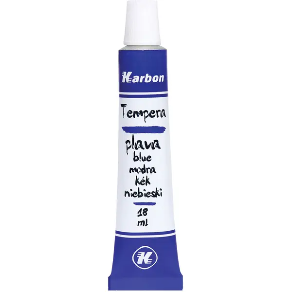 235251-EC Tempera 10/1 18ml KARBON PLAVA alu tuba kartonska kutija P10/280