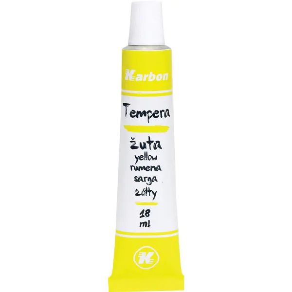 235252-EC Tempera 10/1 18ml KARBON ŽUTA alu tuba kartonska kutija P10/280
