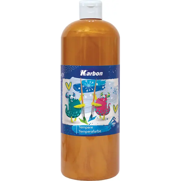 235261-EC Tempera 1000ml boca KARBON zlatna P12