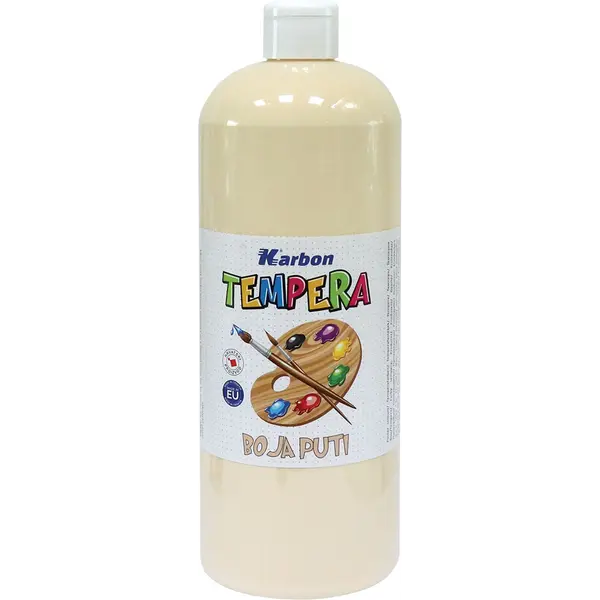 235262-EC Tempera 1000ml boca KARBON boja puti P12