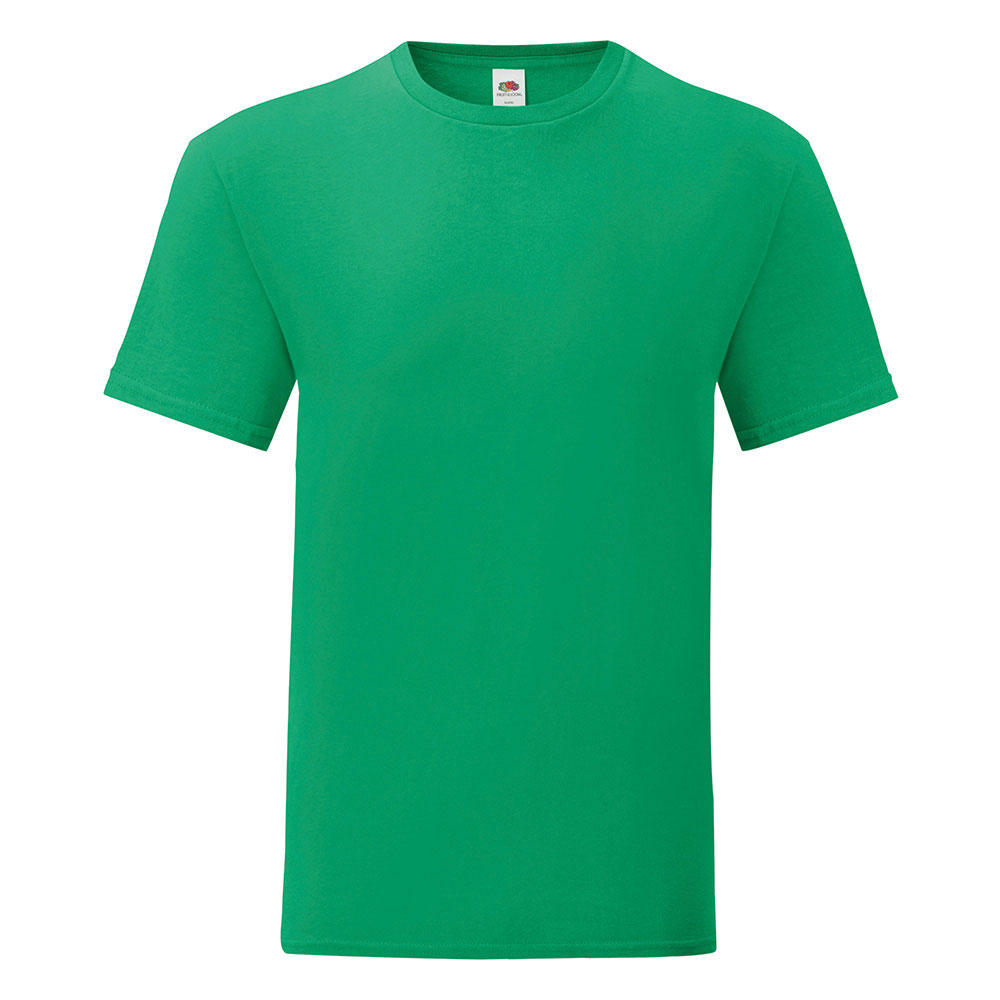 235322-EC Majica FOL T-shirt KR ICONIC Ringspun 150g kelly g. zelena L P72 NETTO