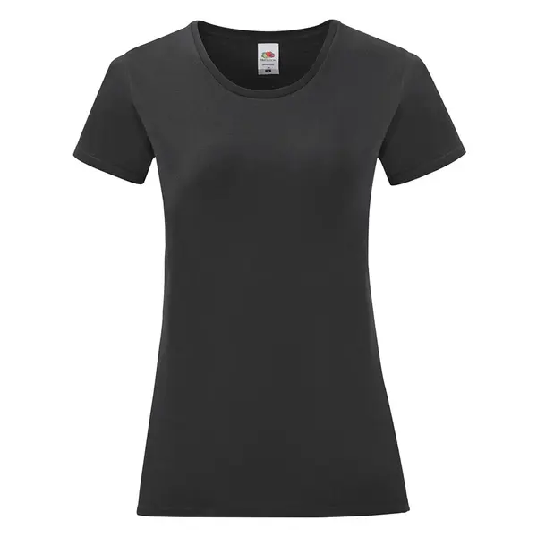 235371-EC Majica FOL T-shirt KR Ladies ICONIC 150g crna S P72