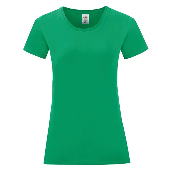 235382-EC Majica FOL T-shirt KR Ladies ICONIC 150g kelly g. zelena XS P72