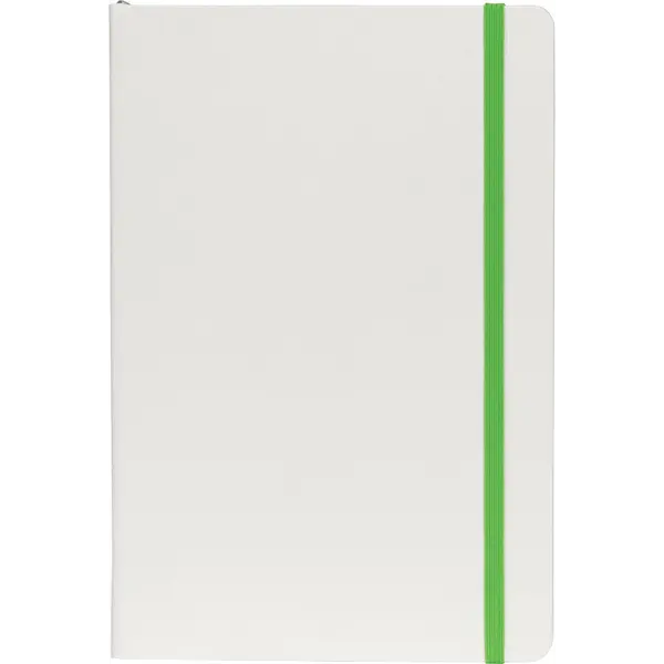 235762-EC Notes FLUX WHITE A5 14x21 kiwi zeleni 991.029.51 P1/120