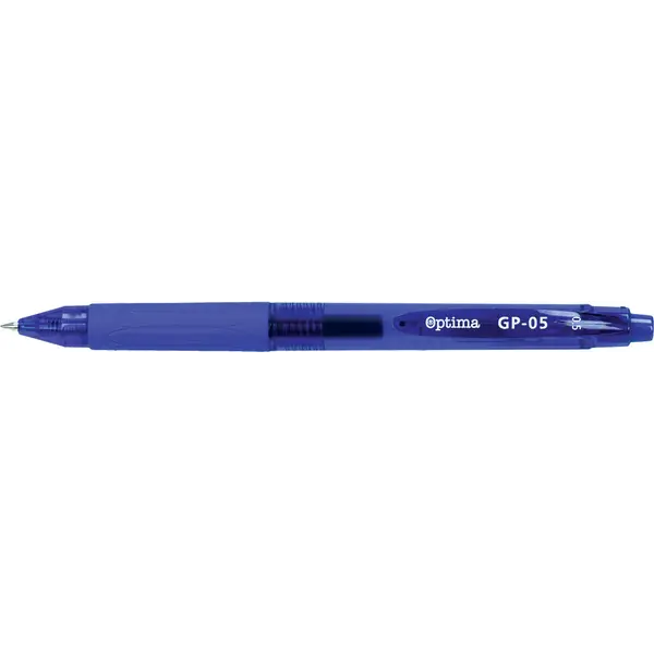 236117-EC Gel pen 0,5 OPTIMA GP-05  plava 120915 P12/144/864