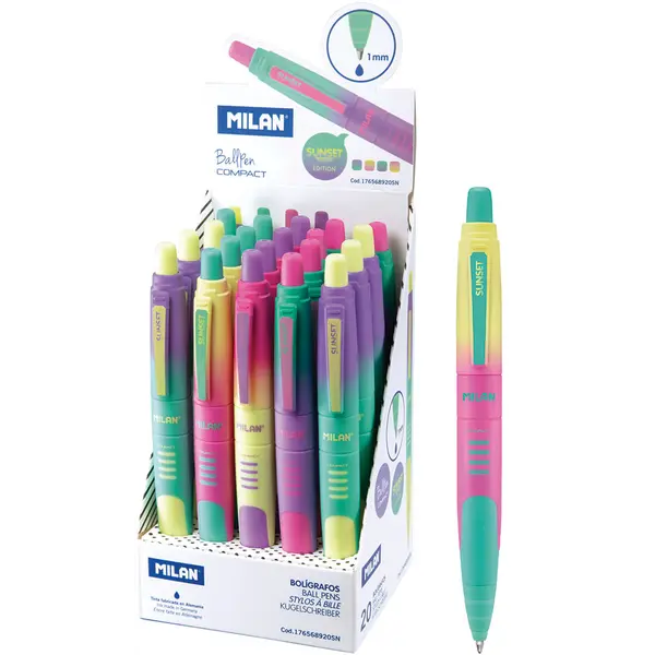 236984-EC Ol.kem. MILAN COMPACT Sunset plava displej P20/360