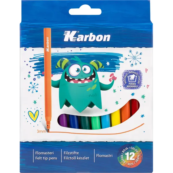237937-EC Flomasteri 12/1 KARBON  P12/144 NOVO
