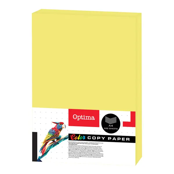 237950-EC Papir fotok.OPTIMA A4 fluo YELLOW 75gr.500/1 FC302 P5