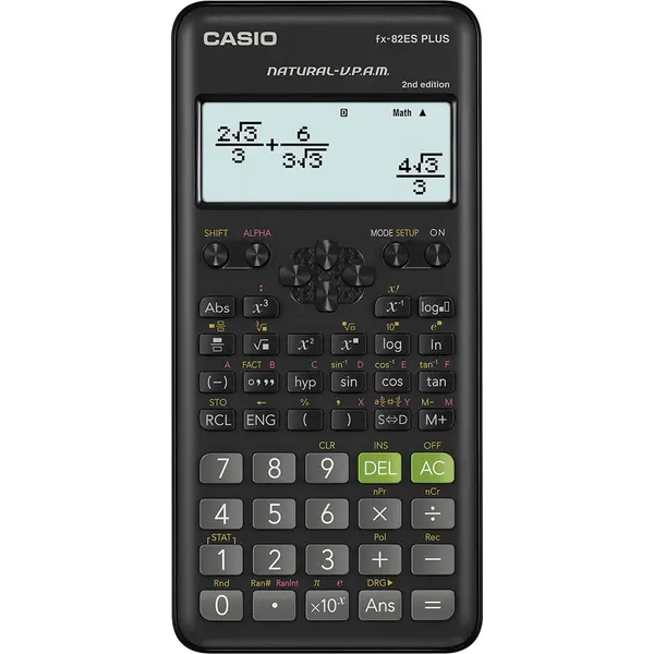 238027-EC Kalkulator CASIO FX-82 ES PLUS MOD2 KARTON.PAK (252 funk.) P10/40 bls
