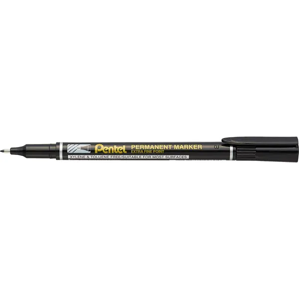238081-EC Flomaster fineliner PENTEL 0,5 permanent NF450-A crni P12/576
