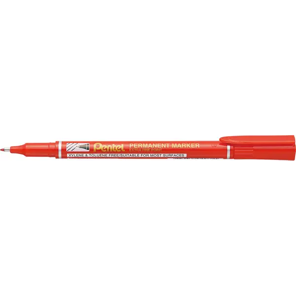 238082-EC Flomaster fineliner PENTEL 0,5 permanent NF450-B crveni P12/576