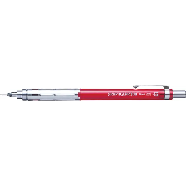 238098-EC Ol.teh. 0,5 PENTEL Graphgear 300 PG315-TB crvena P12/576