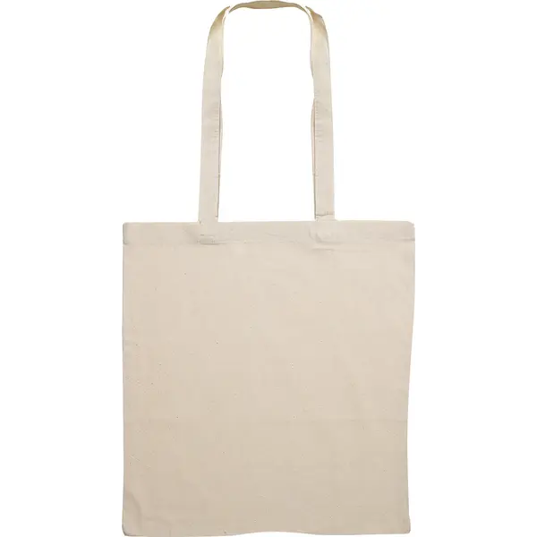 238861-EC Torba shopping pamučna 140g Cottonel bež duga ručka, 38x42x0,2cm P200