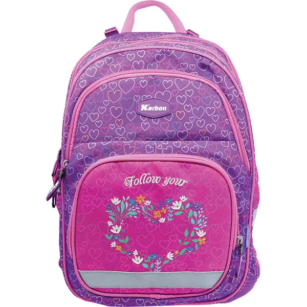 238946-EC Ruksak ergonomski KARBON 2u1 FOLLOW YOUR HEART P4 NETTO