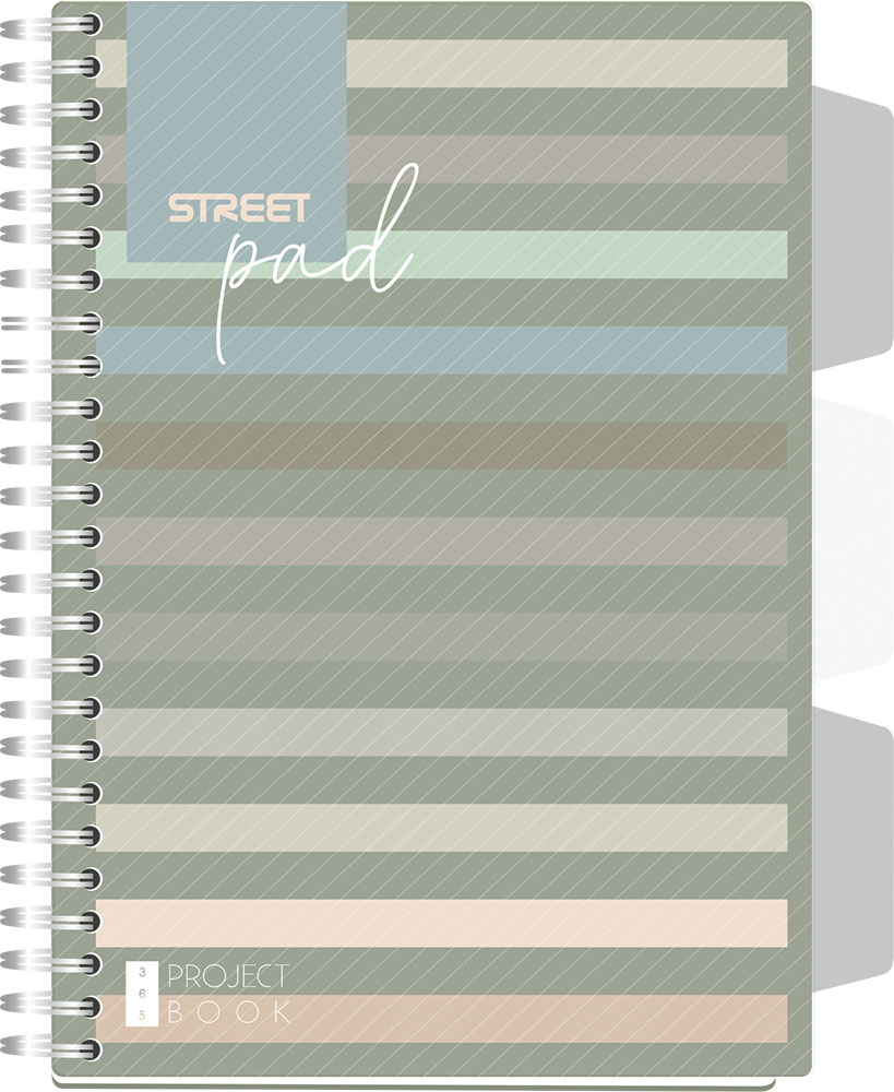 239020-EC Blok kolegij A5/K STREET PAD LINES 100L sa pregradama 67140 P30