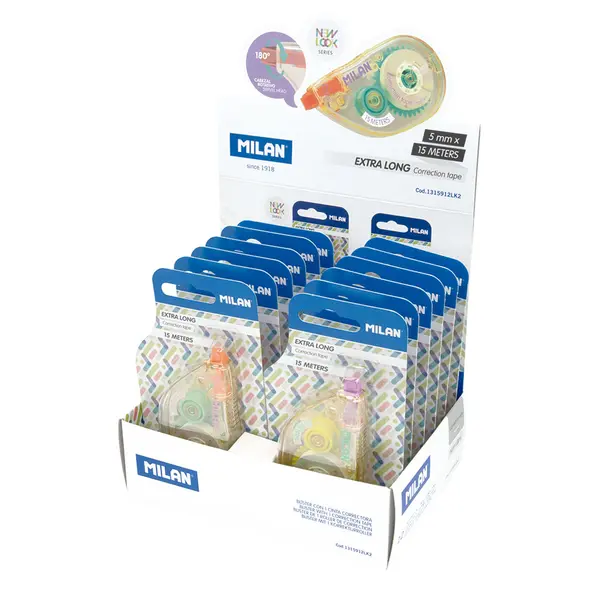 240285-EC Korektor u traci MILAN New Look 5mmx15m, ravni vrh blister P12/240