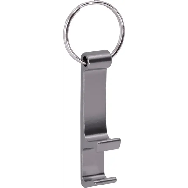 240313-EC Privjesak/otvarač i držač za mobitel 3U1 TRIS aluminijski srebrni