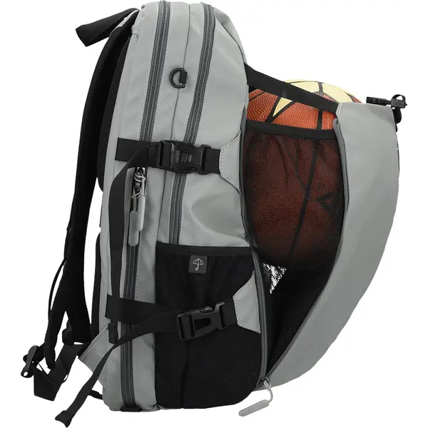 240387-EC Ruksak AURUS sivi, za laptop 15.6”, multifunkcionalni 47 x 19 x 29 cm