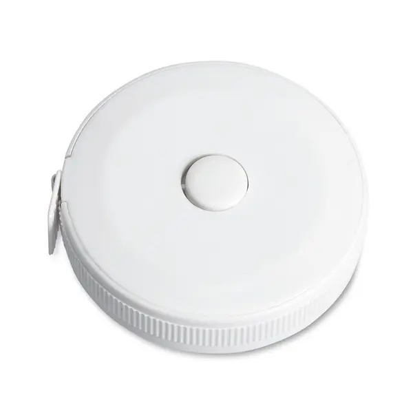240461-EC Metar krojački Jenny 1M bijeli okrugli ABS plastika fi5x1,4 cm