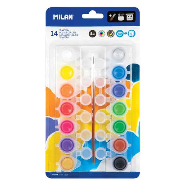240982-EC Tempera 1/14 5ml MILAN sa kistom i 12 posudica za miješanje P12