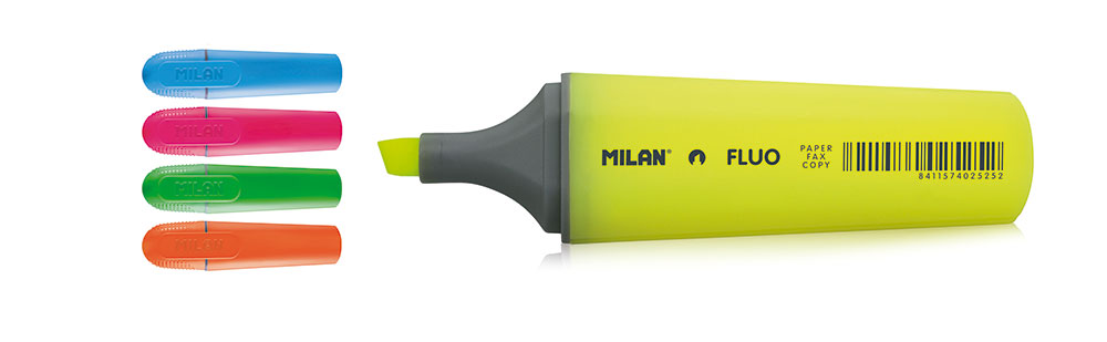 240991-EC Signir MILAN Fluo 4.8mm kosi vrh žuti P12/432
