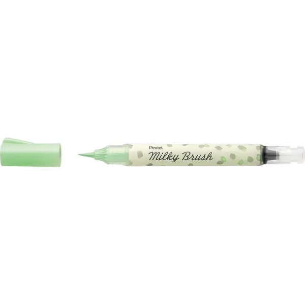 241289-EC Kist PENTEL Milky Brush GFH-PK svijetlo zeleni P5
