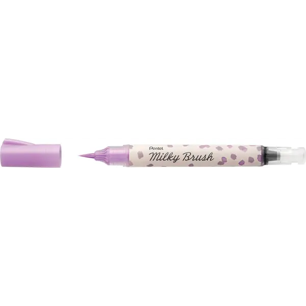 241292-EC Kist PENTEL Milky Brush GFH-PV pastel ljubičasti P5