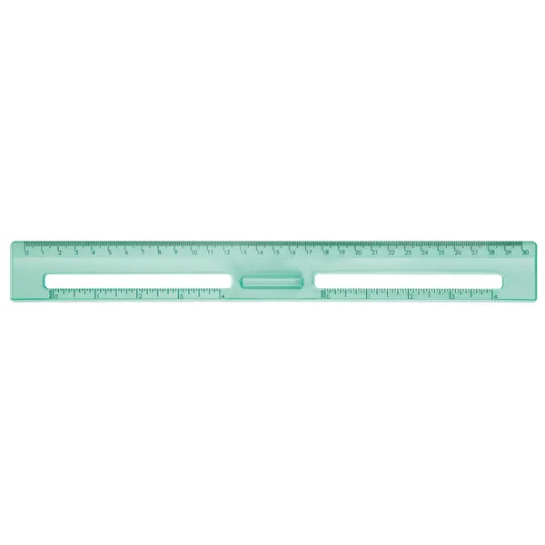 241342-EC Ravnalo 30cm MILAN New Look zeleno blister P24/288