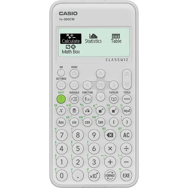 241350-EC Kalkulator CASIO FX-350 CW Classwiz (290+ funk.) P10/40 bls